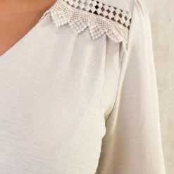 Musthave Deal Boho V-Hals Jurk 10 Musthave Deal Boho V-Hals Jurk -Exporteren Dames Glam Winkel Boho V Hals Jurk Beige 586x900 1