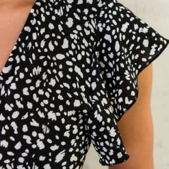 Cheetah Jurk Midi Zwart 13 Cheetah Jurk Midi Zwart -Exporteren Dames Glam Winkel Cheetah Jurk Midi Zwart 586x900 1