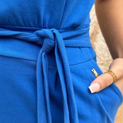 Femme Fatale Jurk Kobalt -Exporteren Dames Glam Winkel Femme Fatale Jurk Kobalt 2 586x900 1