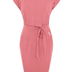 Femme Fatale Jurk Oud Roze -Exporteren Dames Glam Winkel Femme Fatale Jurk Oud Roze 586x900 1