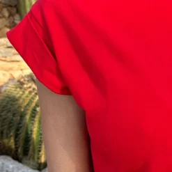 Femme Fatale Jurk Rood -Exporteren Dames Glam Winkel Femme Fatale Jurk Rood 2 586x900 1