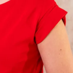 Femme Fatale Jurk Rood -Exporteren Dames Glam Winkel Femme Fatale Jurk Rood 5 586x900 2