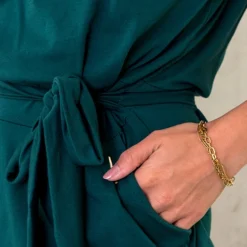 Femme Fatale Jurk Smaragd -Exporteren Dames Glam Winkel Femme Fatale Jurk Smaragd 6 586x900 1