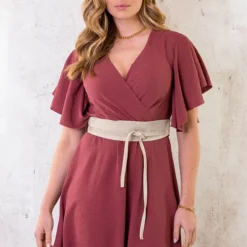 Florence Jurk Dust Roze 2.0 -Exporteren Dames Glam Winkel Florence Jurk Dust Roze 2 3 1 586x900 1