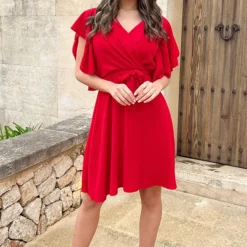 Florence Jurk Rood 2.0 18 Florence Jurk Rood 2.0 -Exporteren Dames Glam Winkel Florence Jurk Rood 2 2 586x900 1