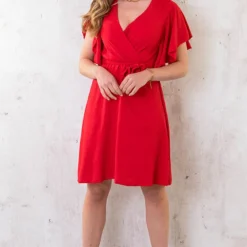 Florence Jurk Rood 2.0 23 Florence Jurk Rood 2.0 -Exporteren Dames Glam Winkel Florence Jurk Rood 2.0 1 586x900 1