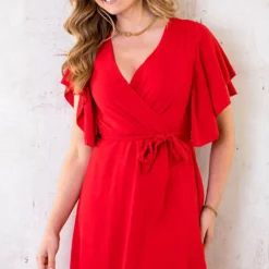 Florence Jurk Rood 2.0 19 Florence Jurk Rood 2.0 -Exporteren Dames Glam Winkel Florence Jurk Rood 2.0 2 586x900 1