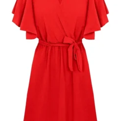 Florence Jurk Rood 2.0 25 Florence Jurk Rood 2.0 -Exporteren Dames Glam Winkel Florence Jurk Rood 2.0 586x900 1