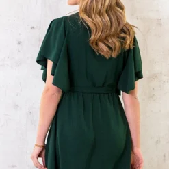 Florence Jurk Smaragd 2.0 -Exporteren Dames Glam Winkel Florence Jurk Smaragd 3 586x900 1
