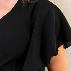 Florence Jurk Zwart 2.0 -Exporteren Dames Glam Winkel Florence Jurk Zwart 2.0 6 586x900 1