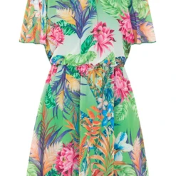 Jungle Jurk Multicolor -Exporteren Dames Glam Winkel Jungle Jurk Mutlicolor 1 586x900 1