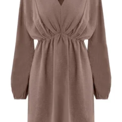 Limited Jurk Chicago Taupe