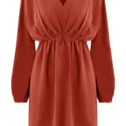 Limited Jurk Chicago Terracotta