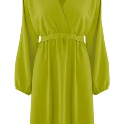 Londen Jurk Olive -Exporteren Dames Glam Winkel Londen Jurk Olive 586x900 2