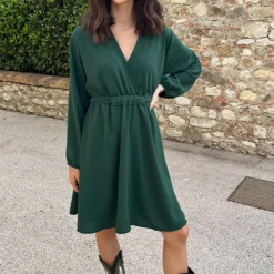 Londen Jurk Smaragd -Exporteren Dames Glam Winkel Londen Jurk Smaragd 1 586x900 2