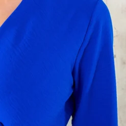 Maxi Jurk Split Kobalt -Exporteren Dames Glam Winkel Maxi Jurk Split Kobalt 5 586x900 1