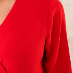 Maxi Jurk Split Rood -Exporteren Dames Glam Winkel Maxi Jurk Split Rood 586x900 1