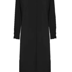 Maxi V-Hals Jurk Black -Exporteren Dames Glam Winkel Maxi V Hals Jurk Black 586x900 1