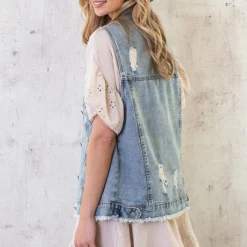 Mousseline Embroidery Oversized Jurk Beige -Exporteren Dames Glam Winkel Mousseline Embroidery Oversized Jurk Beige 7 1 586x900 1