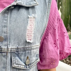 Mousseline Embroidery Oversized Jurk Roze 11 Mousseline Embroidery Oversized Jurk Roze -Exporteren Dames Glam Winkel Mousseline Embroidery Oversized Jurk Roze 1 586x900 1