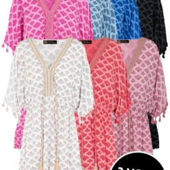 Musthave Deal Oversized Jurk Gouden Detail Print