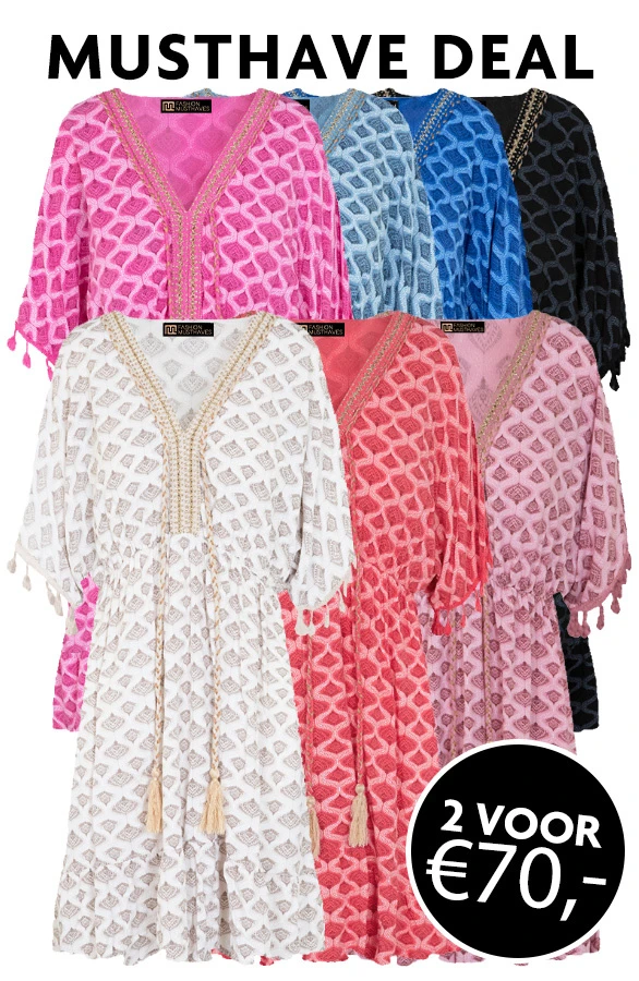 Musthave Deal Oversized Jurk Gouden Detail Print 1 Musthave Deal Oversized Jurk Gouden Detail Print