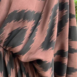 Oversized Print Jurk Choco -Exporteren Dames Glam Winkel Oversized Print Jurk Choco 586x900 1