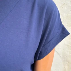 Palermo Pocket Jurk Marine -Exporteren Dames Glam Winkel Palermo Pocket Jurk Marine 2 586x900 1