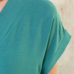 Palermo Pocket Jurk Mint -Exporteren Dames Glam Winkel Palermo Pocket Jurk Mint 586x900 1