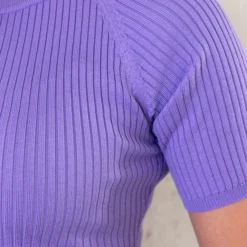 Ribstof Midi Jurk Lila 10 Ribstof Midi Jurk Lila -Exporteren Dames Glam Winkel Ribstof Midi Jurk Lila 1 586x900 1