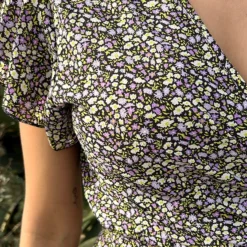 Wikkel Jurk Bloemen Paars 12 Wikkel Jurk Bloemen Paars -Exporteren Dames Glam Winkel Wikkel Jurk Bloemen Paars close 586x900 1